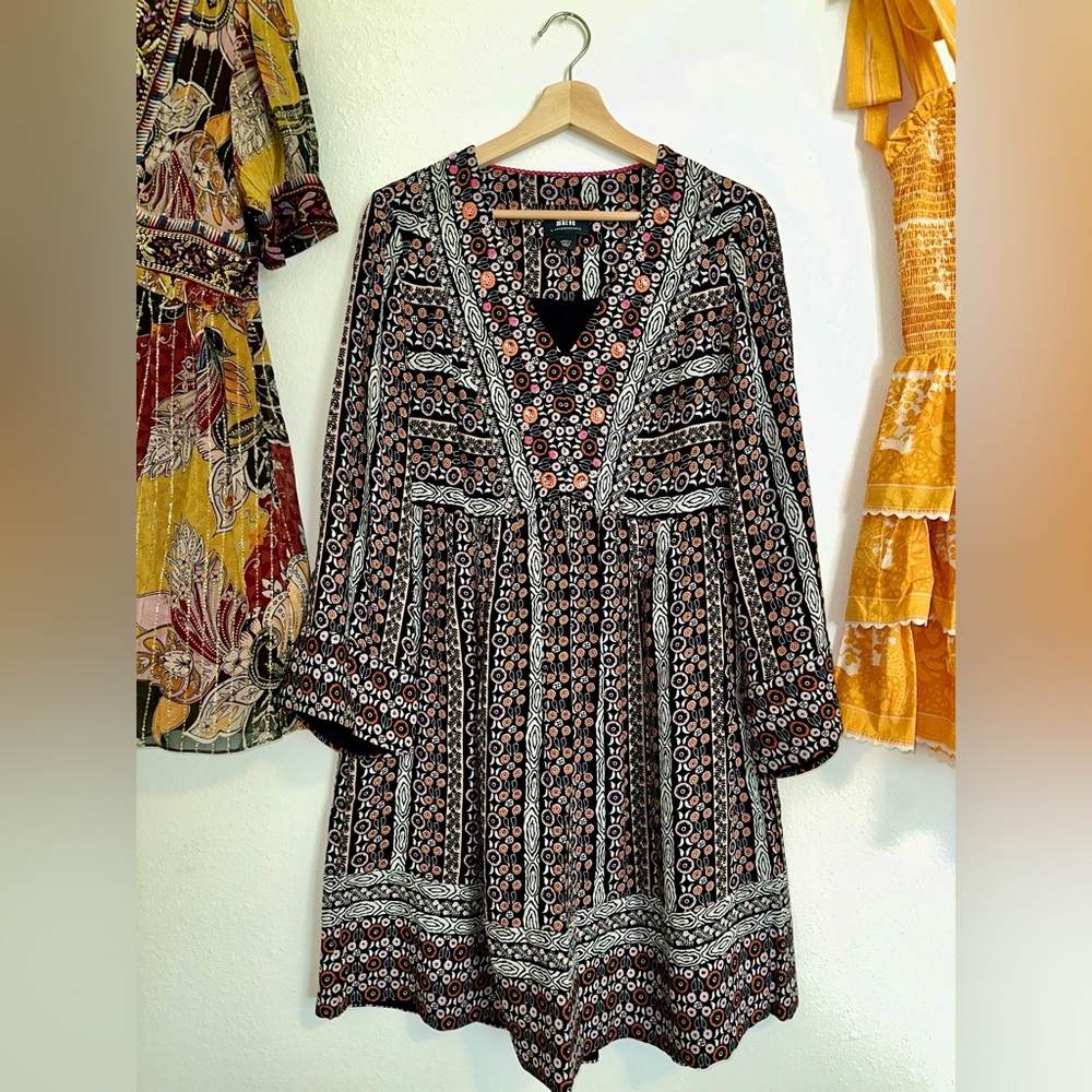 Maeve: Naomi Embroidered Tunic Dress - Picture 1 of 4